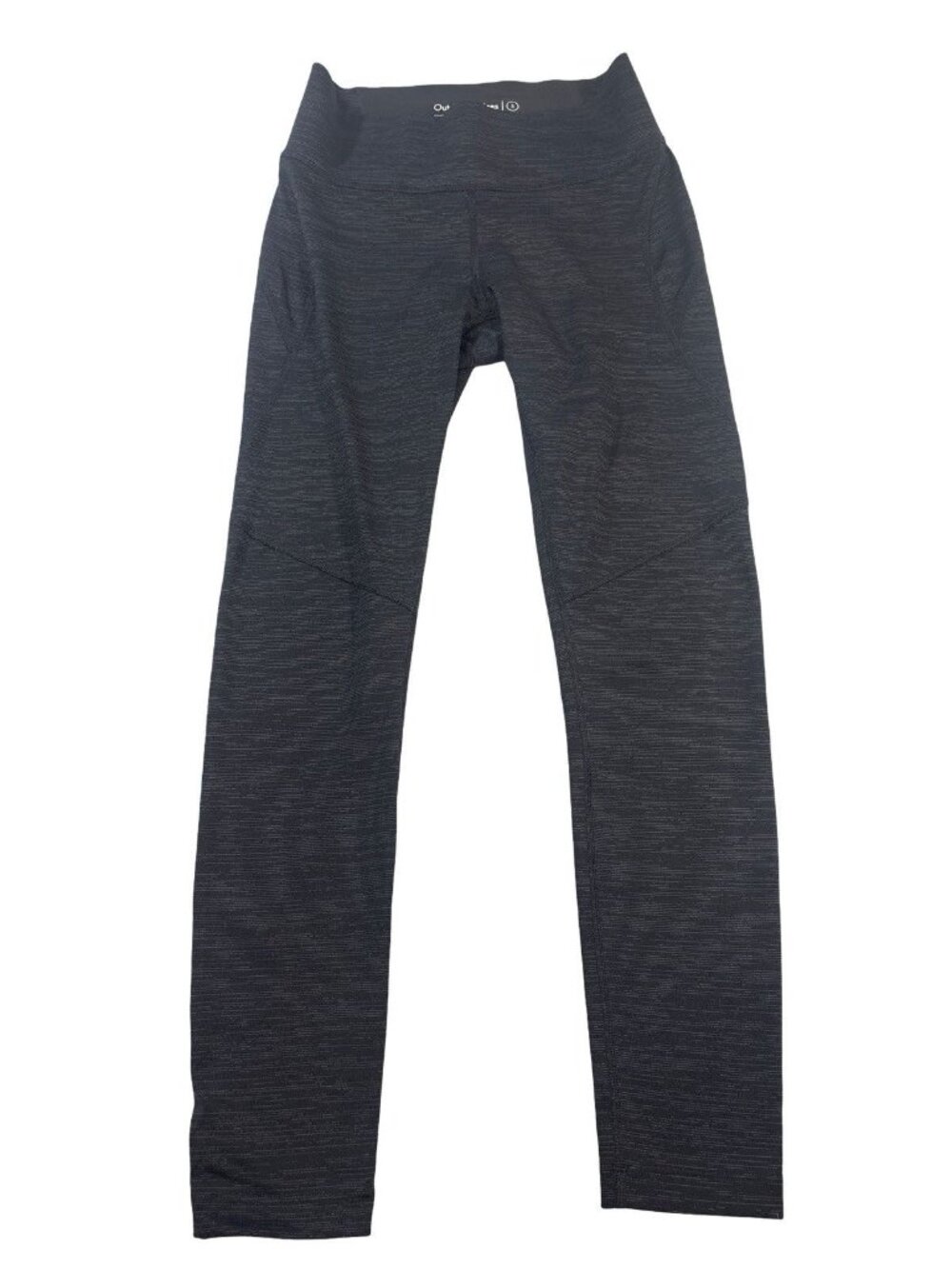 Outdoor Voices Leggings Womens Size S Gray Space Dye Compression Crop
